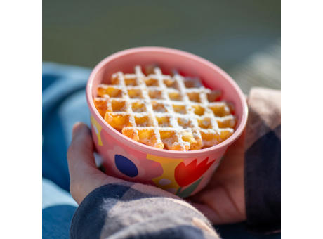 Koziol NORA BOX 250ml BLOOMS Schale 250ml mit Deckel Werbeartikel