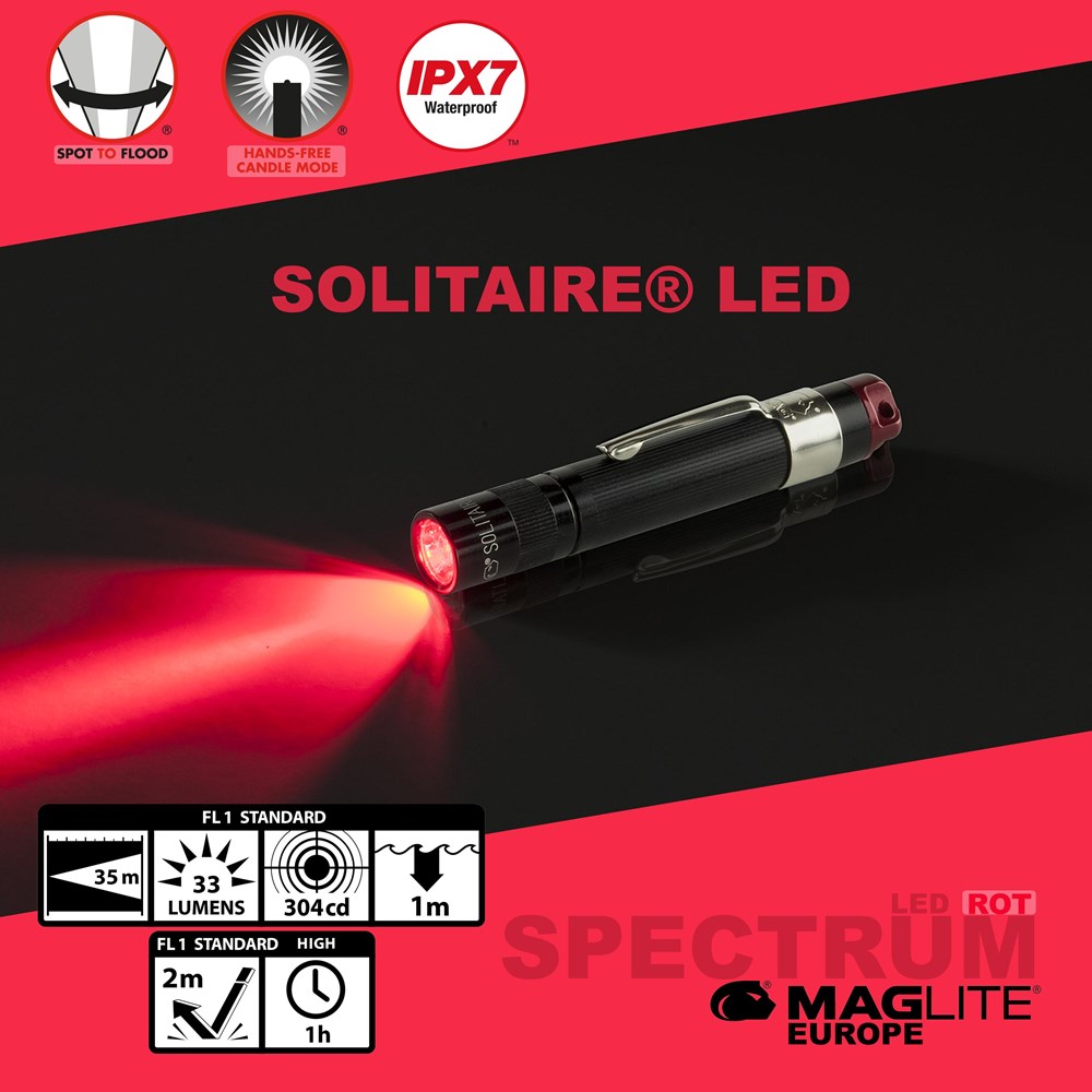 Maglite®  Spectrum Series™  Solitaire® bedrucken