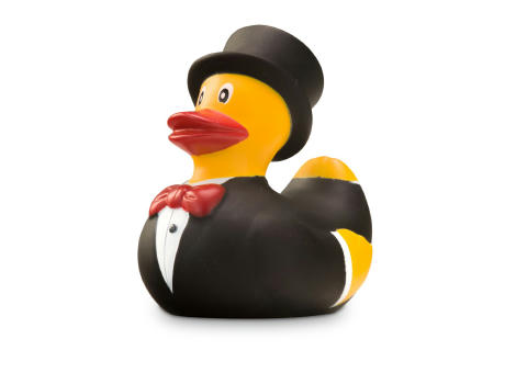 Werbeente Bodo Bräutigam Mini, ca. 6 cm Werbeartikel