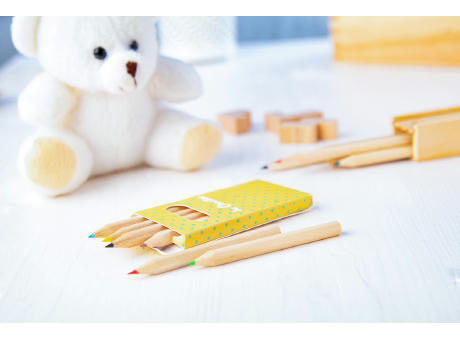 Individuelles Buntstifte-Set (6 Stk.) Penxil 6 Werbeartikel