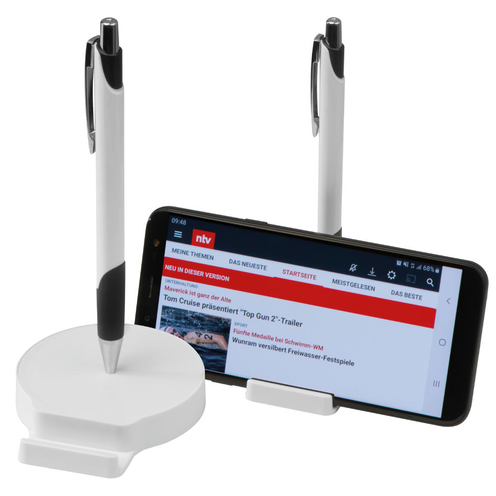 Product image Handyhalter mit Kugelschreiber Regina Werbeartikel