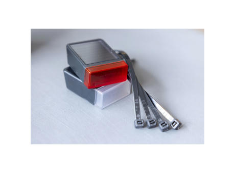 Solar Bikelight Fahrradlampenset Werbeartikel