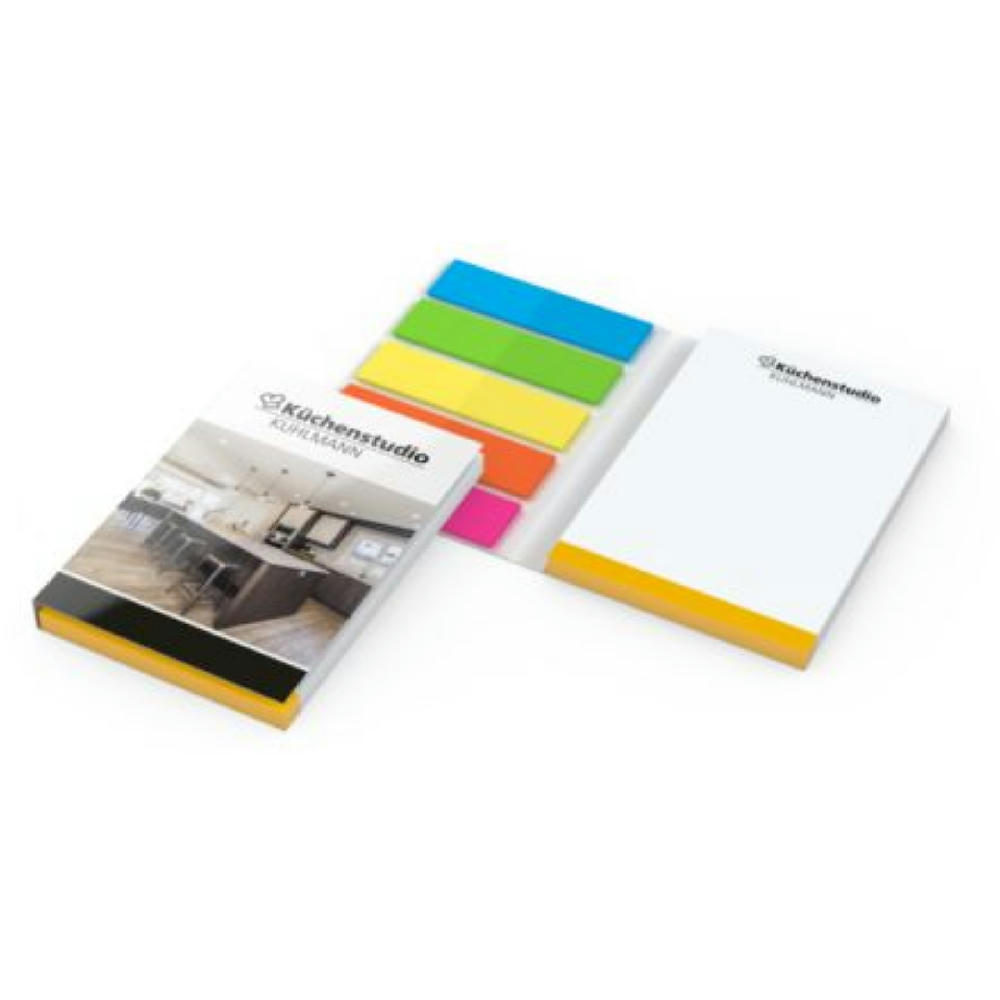 Haftnotiz-Set Bern Softcover Individuell Bestseller Werbeartikel