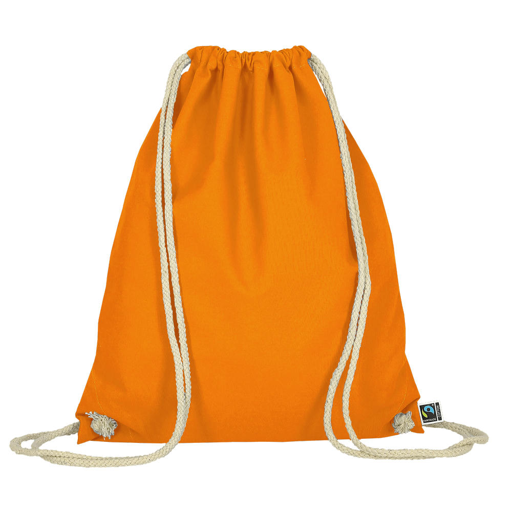 Product image T15021-TEXXILLA Turnbeutel aus Fairtrade-zertifizierter Baumwolle, ca. 140 g/m², ca. 38 x 46 cm Werbeartikel