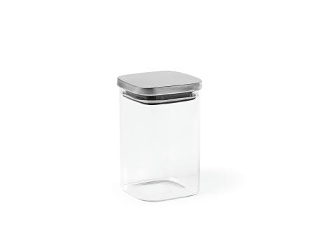 Delacroix 1200 Vorratsbehälter Borosilikat Glas 1270 ml  Werbeartikel