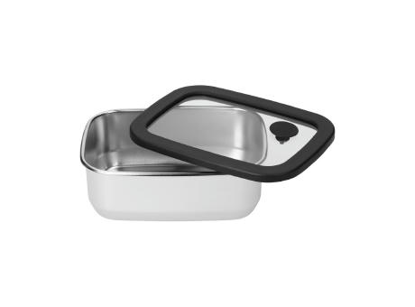 Edelstahl-Lunchbox mit Glasdeckel "RILO", 550 ml Werbeartikel