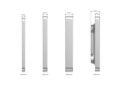 Product image Urban Vitamin Malibu 5.000mAh Powerbank aus RCS Plastik/Alu bedrucken