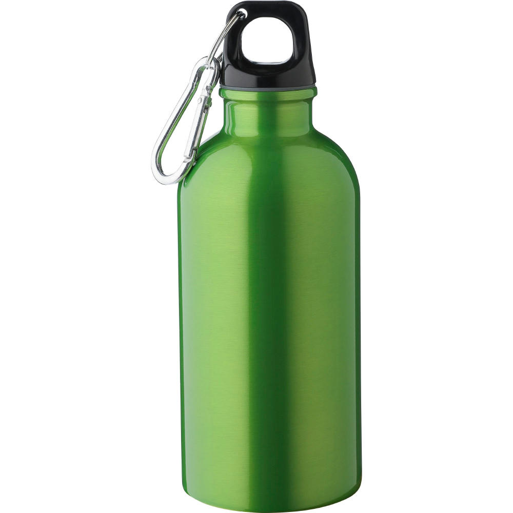 Product image Einwandige Flasche aus recyceltem Edelstahl (400 ml) Sable Werbeartikel
