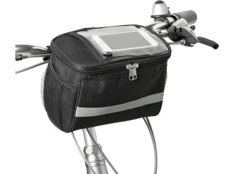 Fahrradlenker-Kühltasche aus Polyester Prisha bedrucken