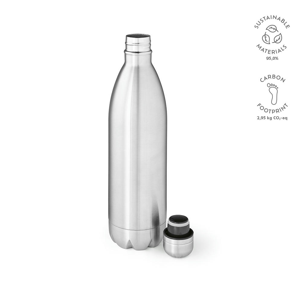 Mississippi 1100P Trinkflasche recy. Edelstahl 1100 ml  Werbeartikel