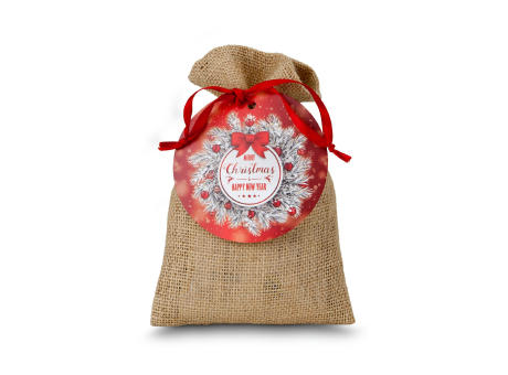 Geschenkset / Präsenteset: Süßes Weihnachtssäckchen bedrucken