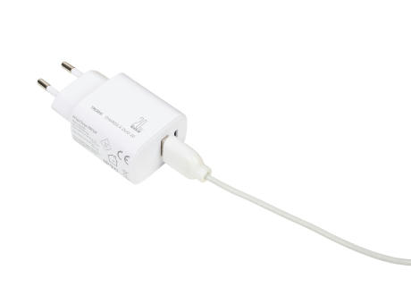 TROIKA Ladestecker CHARGE-X DUO 20 Werbeartikel