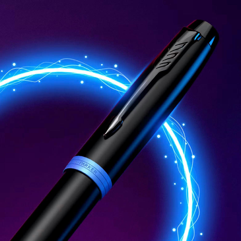 Parker IM Vibrant Rings PVD-Kugelschreiber Werbeartikel