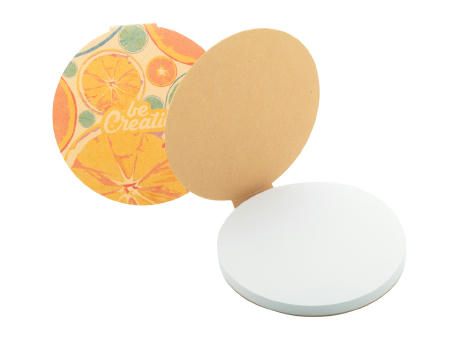 Product image Individuelle Haftnotizen CreaStick Circle Eco Werbeartikel
