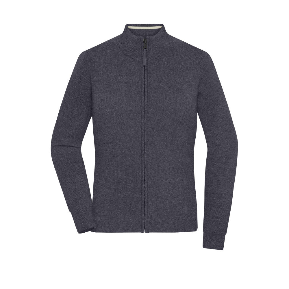 Ladies' Zip-Cardigan - Klassische Strickjacke mit Reißverschluss Werbeartikel