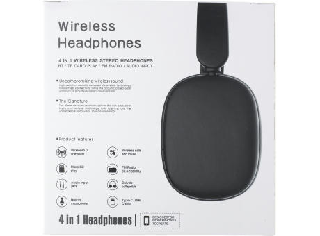 Drahtlose ABS-Kopfhörer Janice Werbeartikel