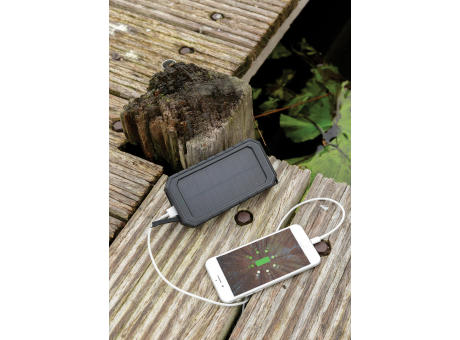 10.000 mAh Solar-Powerbank mit 10W Wireless aus RCS Plastik bedrucken