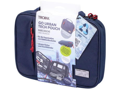 TROIKA Kabeltasche GO URBAN TECH POUCH Werbeartikel