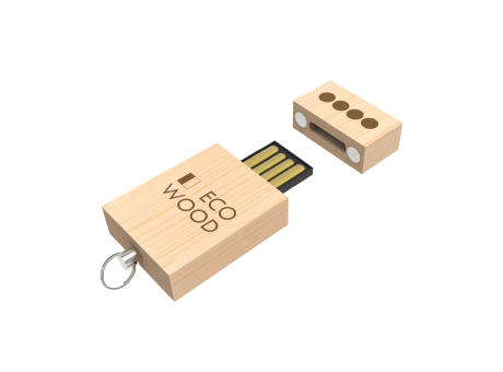 Product image USB Stick Eco Wood, 4 GB  bedrucken