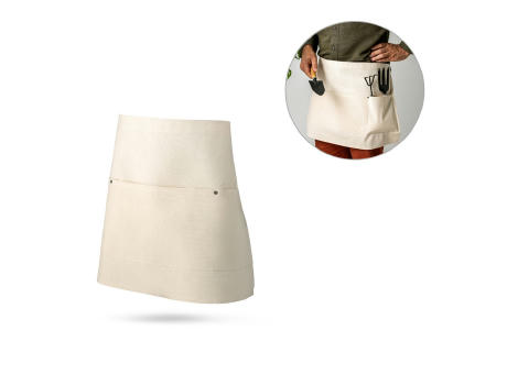 Product image CHICORY. Mehrzweckschürze aus Baumwoll-Canvas (260 g/m²) Werbeartikel