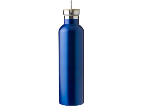 Doppelwandige Flasche aus Edelstahl Damien Werbeartikel