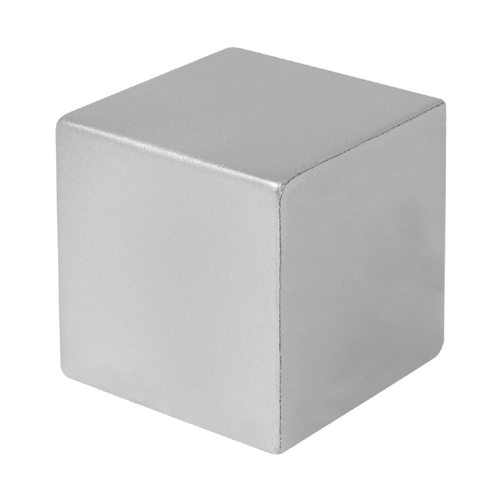 Product image Metallic Antistressball Cubix Shine Werbeartikel