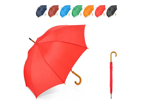 Product image Aran 190T Polyester 23" Regenschirm Auto offen Werbeartikel