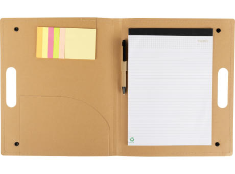 Schreibmappe aus Karton Keisha Werbeartikel