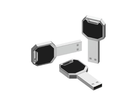 Product image USB-Stick LED 05 USB 2.0 COB 1 GB Silber bedrucken