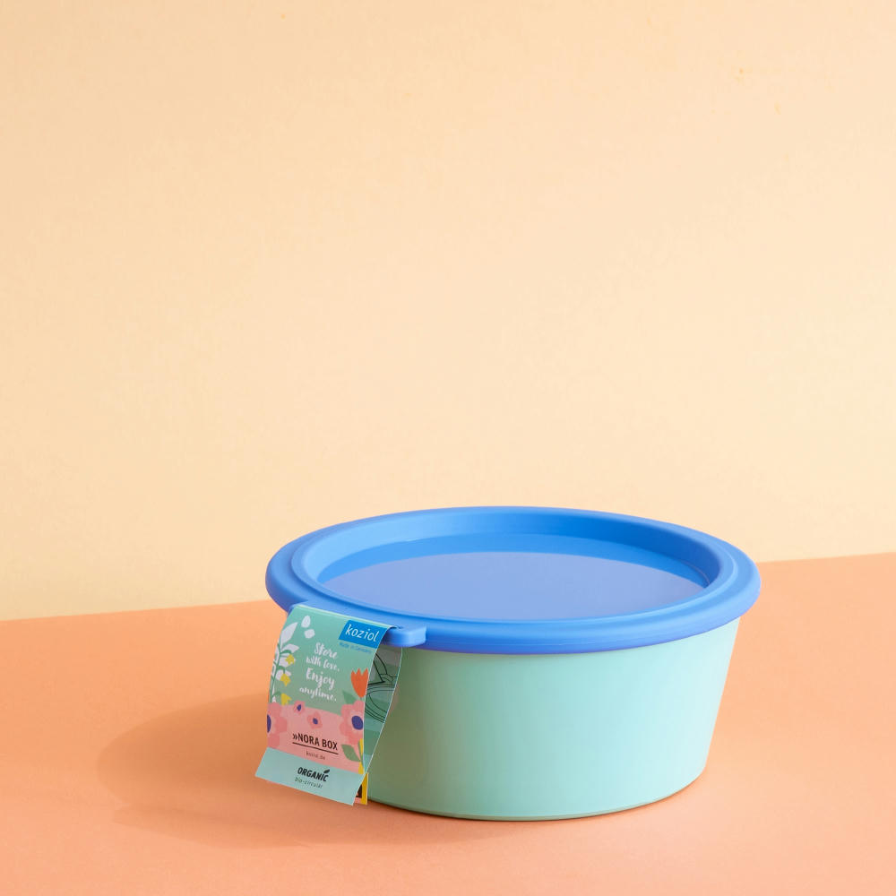 Koziol NORA BOX 1,3l Schale 1,3l mit Deckel Werbeartikel