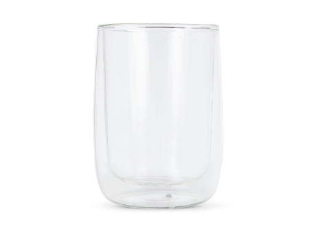 Doppelwandiges Kaffeeglas Marian 320 ml Werbeartikel