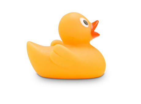 Werbeente Carla XS Gelb, ca. 4 cm Werbeartikel