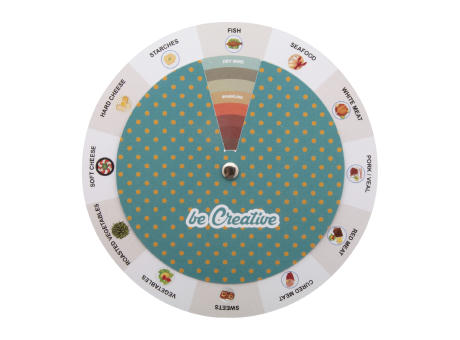 Weinempfehlungsscheibe Vinomate Werbeartikel