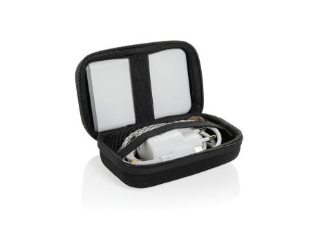 Surge 3-tlg. 20W Type-C Ladeset aus RCS recyceltem PET bedrucken