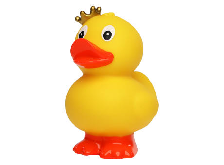 Quietsche-Ente Krone, stehend Werbeartikel