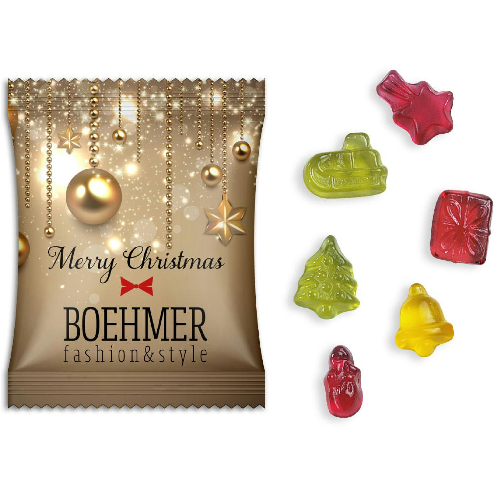 Fruchtgummi Weihnachtsedition Werbeartikel