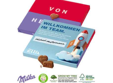 MILKA „VON HERZEN” Werbeartikel