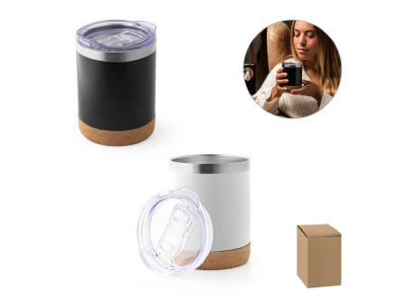 SOLBERG TUMBLER. Reisebecher aus Edelstahl, 400 ml bedrucken