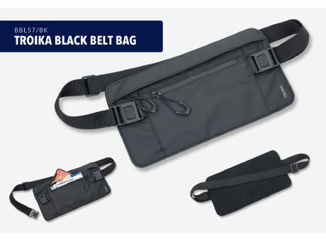 TROIKA Gürteltasche TROIKA BLACK BELT BAG Werbeartikel