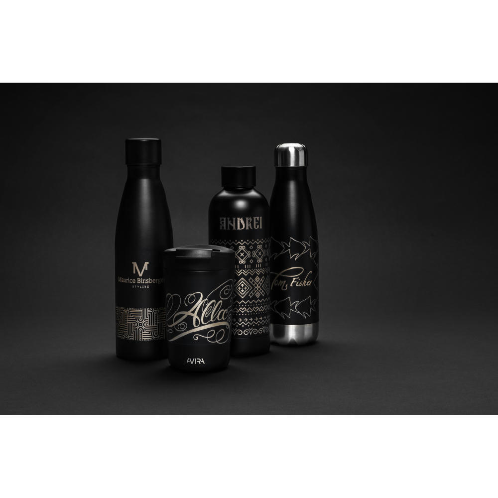 RCS recycelte Stainless Steel Solid Vakuum-Flasche Werbeartikel