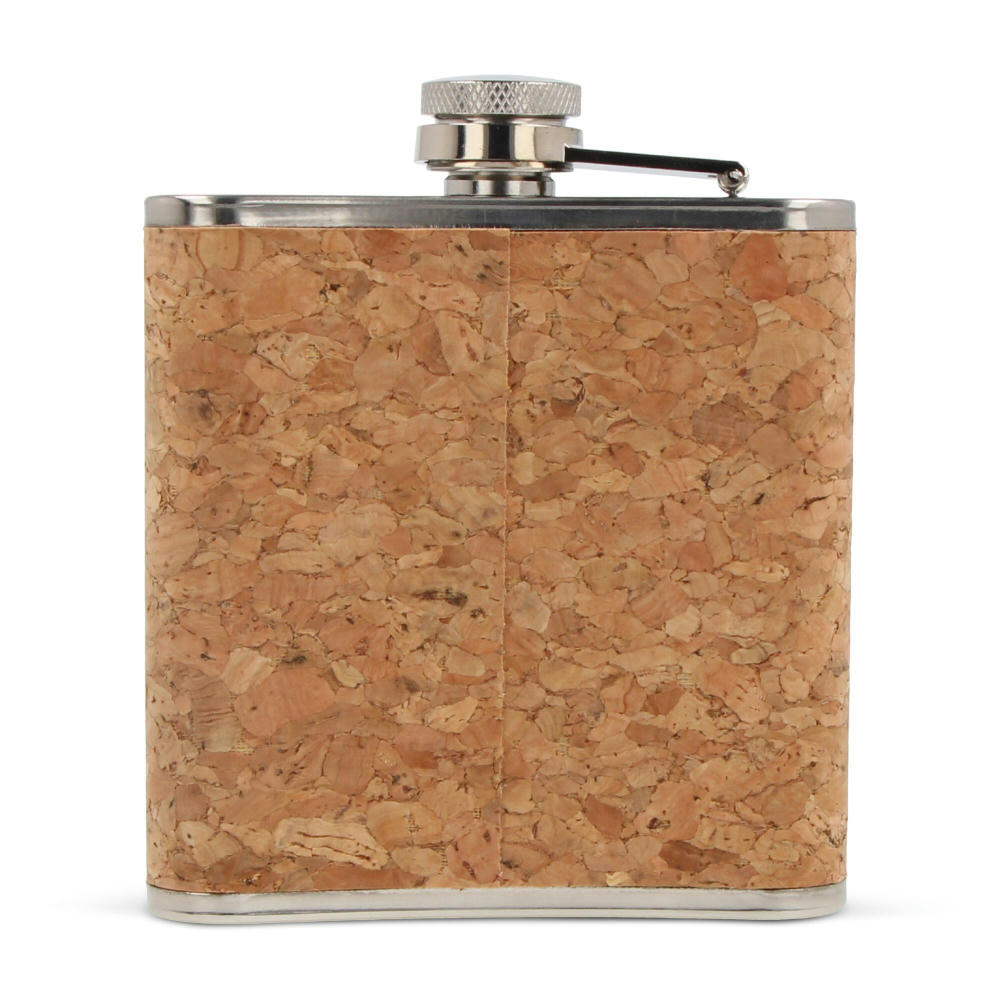 Flachmann mit Korken 170ml Werbeartikel
