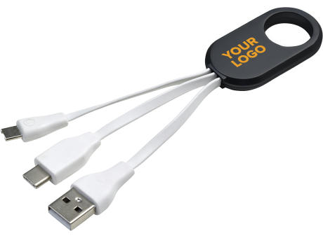 Ladekabelset aus Kunststoff Pilar bedrucken