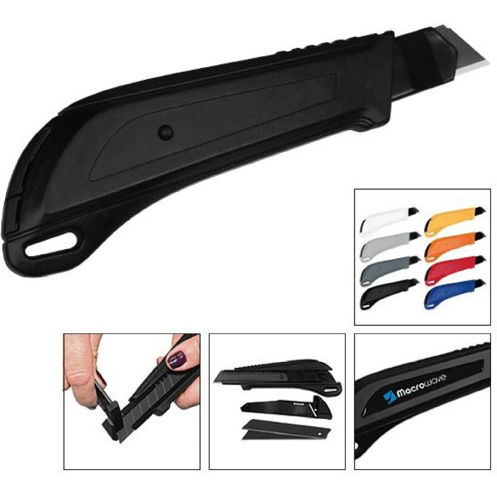 Product image Cuttermesser "Concept Cut schwarz" Werbeartikel
