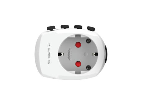 SKROSS Pro 3-Pole World Travel Adapter Werbeartikel