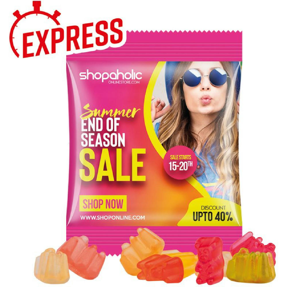 Product image Express Minitüte Gummibärchen Werbeartikel