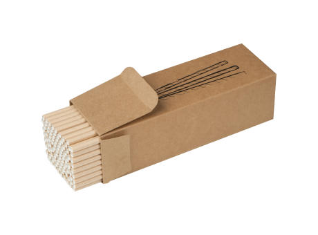 Product image 100er Set Trinkhalme aus Papier Werbeartikel
