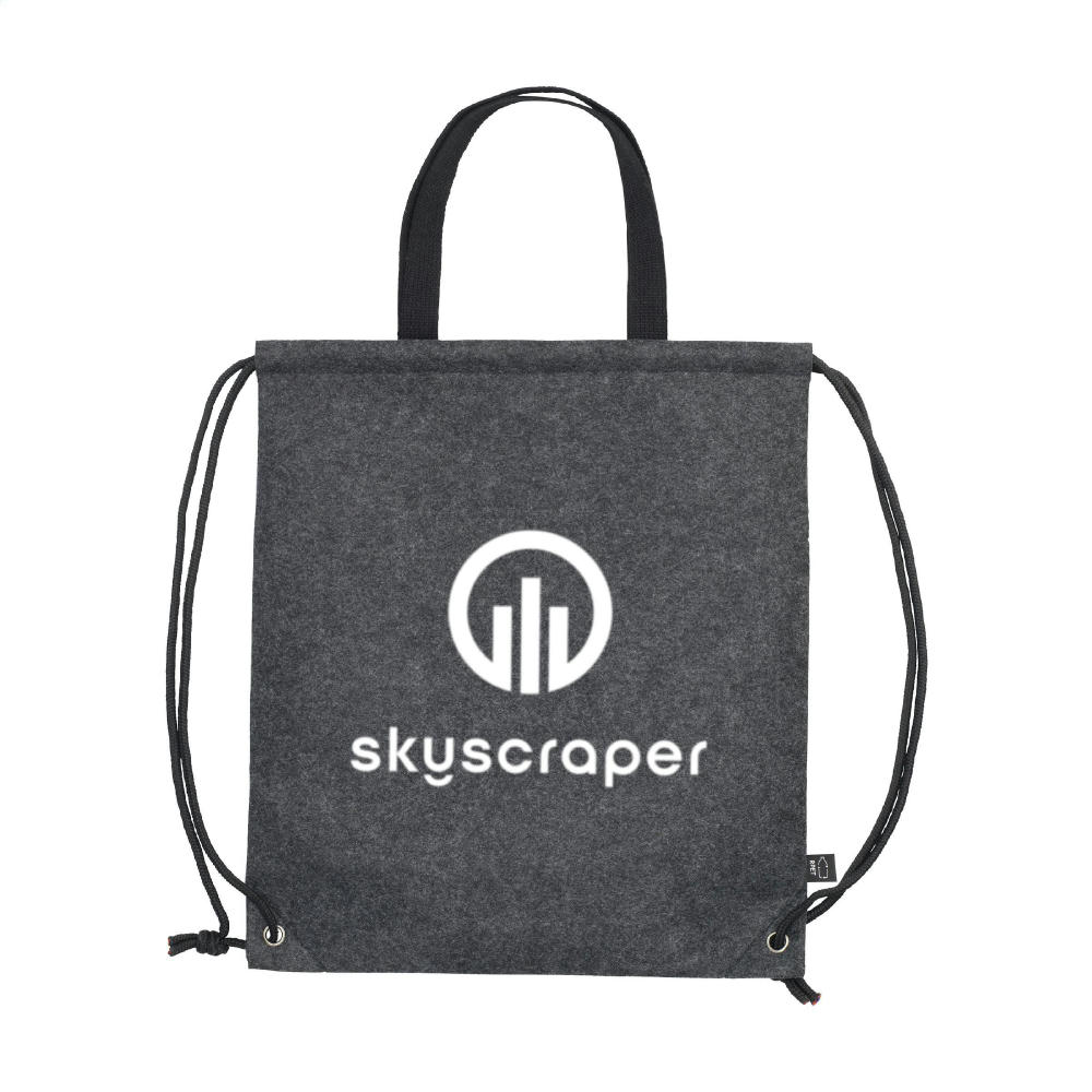 GRS RPET Felt PromoBag Plus Rucksack Werbeartikel