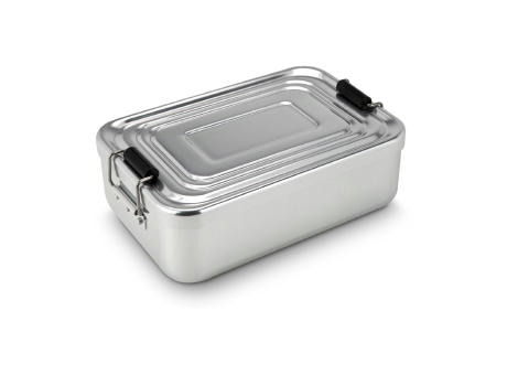 ROMINOX® Lunchbox // Quadra Silber Werbeartikel