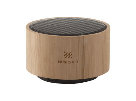 Wave Bamboo Wireless Speaker Werbeartikel