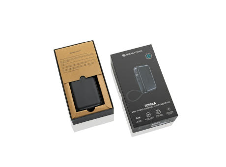 Urban Vitamin Eureka RCS recyceltes 65W-Hybrid-Ladegerät bedrucken